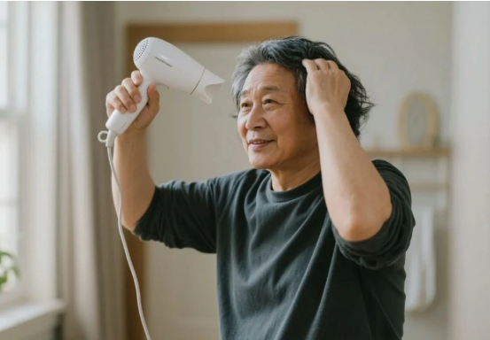 中老年人，洗头要谨记“6要点”